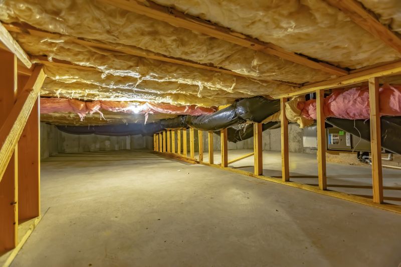 Encapsulated Crawlspace with Vent Covers